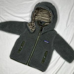 Patagonia Reversible Tribbles Hoody 6-12m